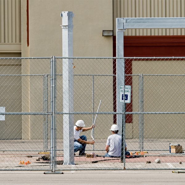 how much time can i lease the temporary fence for my work site or event in Fayette County Illinois